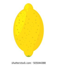 lemon citrus fruit isolated icon vector illustration design