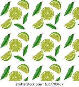 lemon citrus fruit pattern background