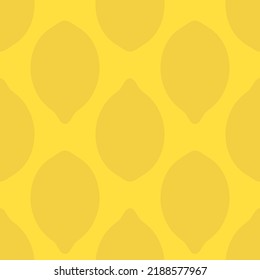 Lemon citrus fruit seamless pattern trendy design flat simple beautiful background vector illustration.