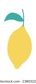 Lemon Citrus Fruit Vector Illustration