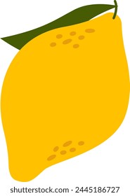 Lemon Citrus Fruit Vector Illustration