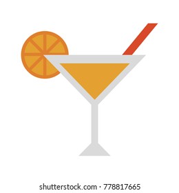 Lemon cocktail drink