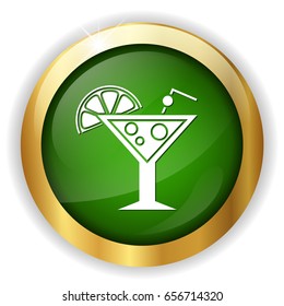 lemon cocktail icon