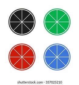 lemon - color vector icon