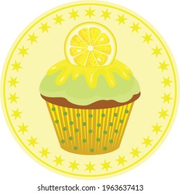 Pegatina clásica de limón
