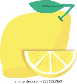 Zitrone, süßer Zitronen, Zeichnung, Zitronenzeichnung, Obst