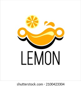 Lemon drink in a cup with lemon slice in yellow colour that show freshner can use for drink shop, cafe, or etc