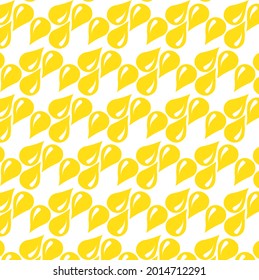 Lemon Drop seamless repeating vector pattern