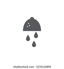 Lemon flat vector style icon. Cooking and kitchen icon  for websites, web design, mobile app.