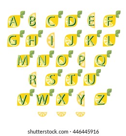 Lemon font