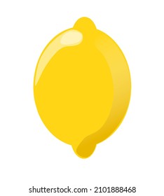 Lemon Fresh orange, lemon fruit and rind for lemonade juice or vitamin c logo. Isolated cartoon vector illustration icon set