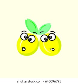 lemon, fresh, yellow