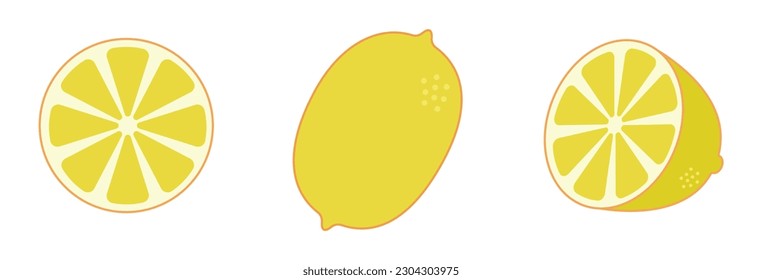 lemon fruit fresh lemon slice