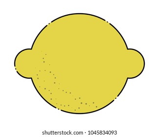 lemon fruit icon