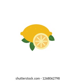 lemon fruit icon