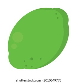 lemon fruit icon on white background