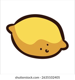 lemon fruit image printable clip art vector