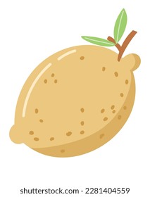 lemon fruit isolated icon design