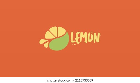 Lemon Fruit Logo Design Concept Vector. Fruit Logo Design Template