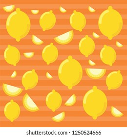 Lemon Fruit Seamless
Pattren Modern Design