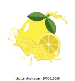 Lemon Fruit Splash Juice Fresh
