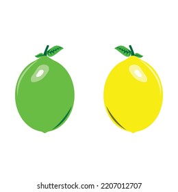 Lemon Fruit vector Design icon