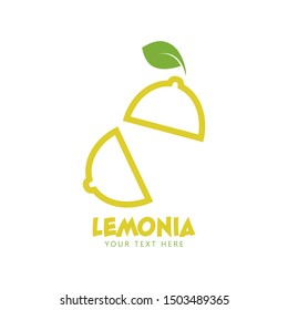 Lemon graphic design template vector isolated illustration