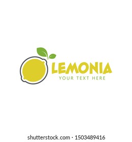 Lemon graphic design template vector isolated illustration