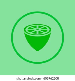 lemon, icon