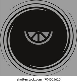 lemon, icon