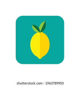 Lemon Icon design vector file