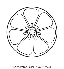 Lemon Icon design vector file