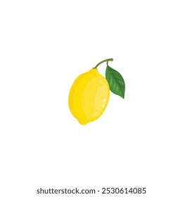 Lemon icon flat vector design