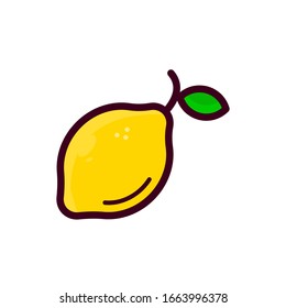 lemon icon fruit and vegetable