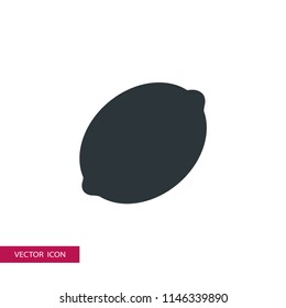 lemon icon illustration vector 