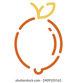 Icono de limón para web, app, infografía, etc
