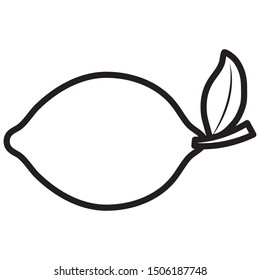 lemon icon image vector illustration