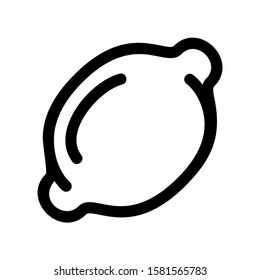 lemon icon isolated sign symbol vector illustration - high quality black style vector icons
