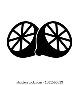 lemon icon isolated sign symbol vector illustration - high quality black style vector icons
