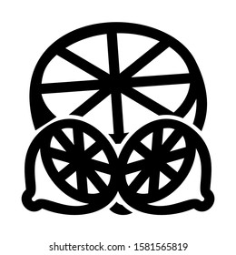 lemon icon isolated sign symbol vector illustration - high quality black style vector icons
