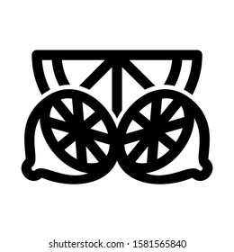lemon icon isolated sign symbol vector illustration - high quality black style vector icons
