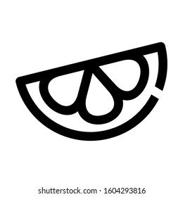 Lemon icon isolated sign symbol vector illustration - high quality black style vector icons
