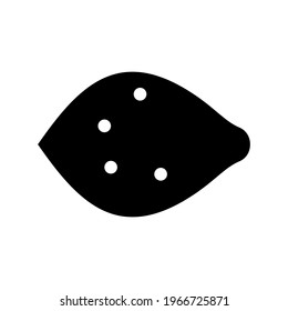 lemon icon or logo isolated sign symbol vector illustration - high quality black style vector icons
