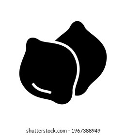 lemon icon or logo isolated sign symbol vector illustration - high quality black style vector icons
