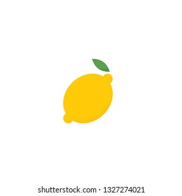lemon icon on a white background