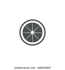 lemon icon. sign design