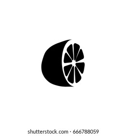 lemon icon. sign design