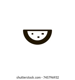 lemon icon. sign design