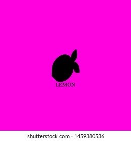 lemon icon sign signifier vector