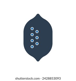 Lemon Icon Sign Symbol Vector